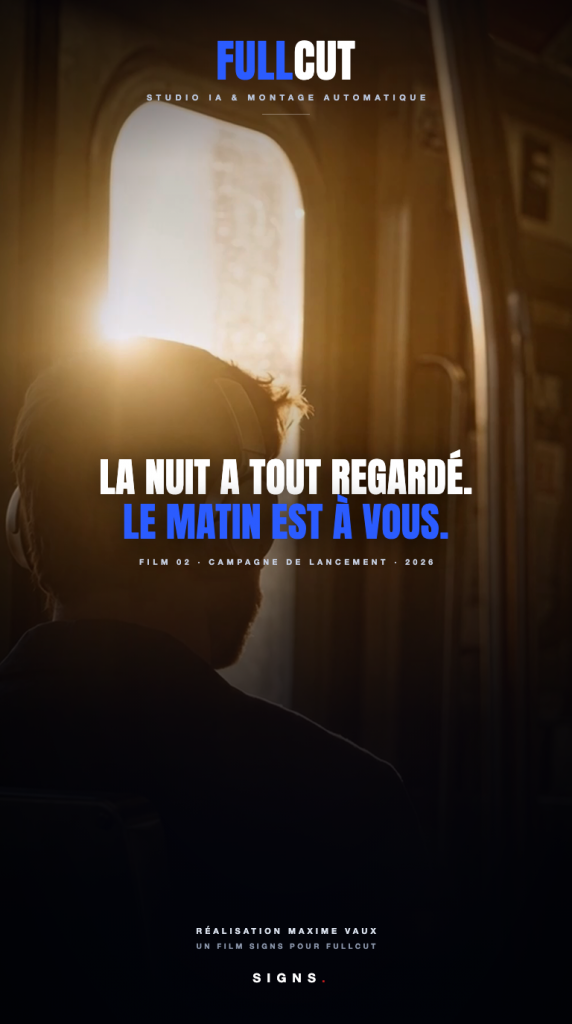 FullCut — La nuit a tout regardé. Le matin est à vous.